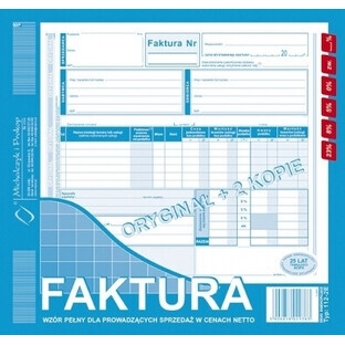 Stampa fattura IVA 2/3 A4, originale + copia x2