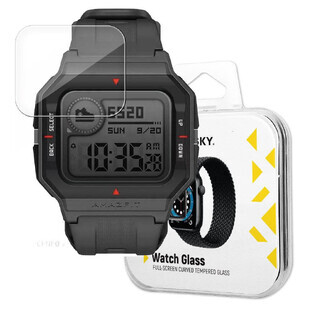 Wozinsky Watch Glass vetro ibrido per Xiaomi Amazfit Neo nero