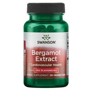 Swanson Extrait de Bergamote, 30 gélules