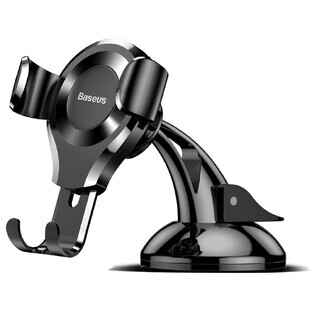 Baseus Osculum SUYL-XP01 suport auto gravitațional pentru parbriz sau bord - negru Baseus Osculum SUYL-XP01 suport auto gravitațional pentru parbriz sau bord - negru