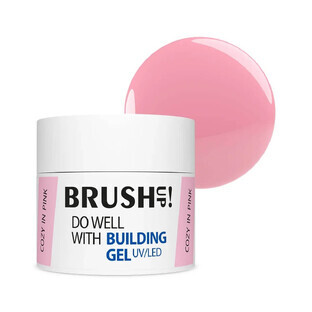 BrushUp ¡Hazlo bien con el Gel Constructor de Uñas Cozy In Pink, 12 g