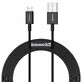 Baseus Superior USB - Lightning Kabel 2.4 A 2 m schwarz (CALYS-C01)
