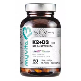 MyVita Silver Vitamine K2+D3 Forte 60 capsules