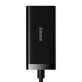 Baseus GaN3 Pro schnelles Universal-Ladegerät GaN 2 x USB Typ C / 2x USB 100W PD3.0, QC4.0+, AFC schwarz (CCGP000101)