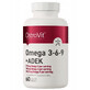 OstroVit Omega 3-6-9 + ADEK, 60 capsules