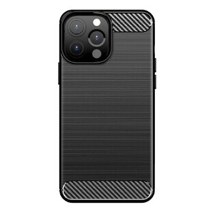 Carbon Case flexible Hülle iPhone 13 Pro Max schwarz