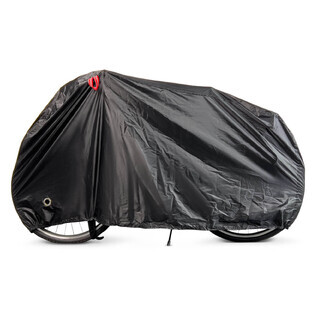 Funda impermeable para bicicleta talla S - negro