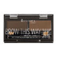 Rimmel Brow This Way Kit per il contorno sopracciglia 003 Marrone scuro, 1,3g