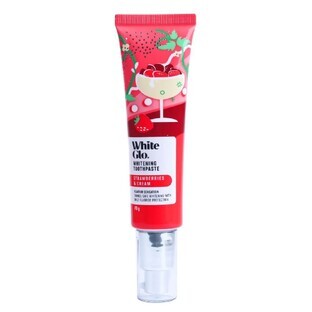White Glo Strawberries amp; Cream Pastă de dinți Pastă de dinți de albire, 70 g