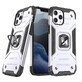 Wozinsky Ring Armor armored hybrid case cover + magnetic holder iPhone 13 mini silver
