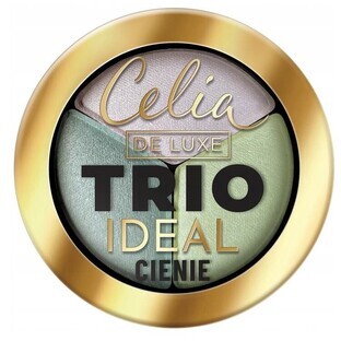 Celia De Luxe Trio Ideal Pressed Eyeshadows 302, 4 g
