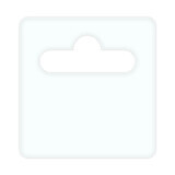 Eurosheet 50x50 mm Premium mit Gummikleber 1000 Stück/Rolle (0,35 mm Folie)
