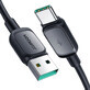Joyroom Serie Multi-Color A14 Cavo USB-A / USB-C 3A 1,2 m - nero