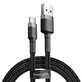 Baseus Cafule USB-A / USB-C QC 3.0 3A cablu 1 m - negru-gri