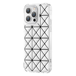 Kingxbar Miya Series iPhone 14 Pro case iPhone 14 Pro case back case white