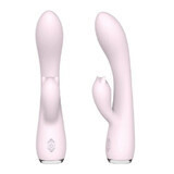 Fanny Illuminated Vibrator with 9 vibration modes in the shape of a rabbit Light Pink