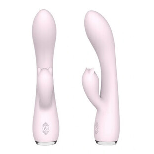 Fanny Illuminated Vibrator with 9 vibration modes in the shape of a rabbit Light Pink