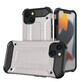 Coque hybride blindée Hybrid Armor iPhone 13 argent