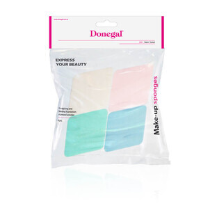 Éponge de maquillage Donegal rhombus 4306, 4 pièces