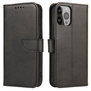 Magnet Case pour Realme GT Neo 5 / Realme GT3 flip cover wallet stand noir