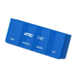 Apteo Care One-day medication dosage cassette, four-chambered, 1 piece