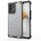 Honingraat gepantserde hoes met gel frame Vivo V23 5G duidelijk