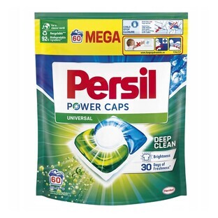 Persil Power Caps Capsule per il lavaggio multiuso, 60 pezzi