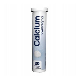 Calciu + Quercetin, 20 comprimate