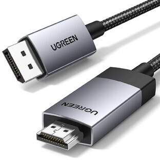 Ugreen DP119 25491 Cavo da DisplayPort a HDMI 4K 60Hz da 3 m - grigio