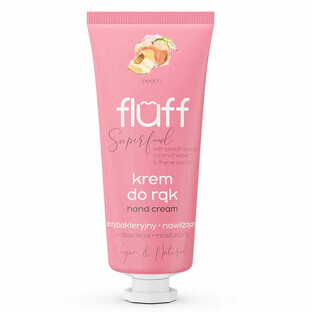 Fluff Superfood Hand Cream Peach, 50 ml