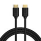 Baseus kabel HDMI 2.0 4K 60 Hz 3D HDR 18 Gbps 2 m zwart (CAKGQ-B01)