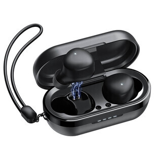Casque sans fil Joyroom TWS Bluetooth 5.1 300mAh noir (JR-TL1 Pro)