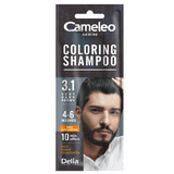 Cameleo Men Shampoo colorante per uomo 3.1 Castano molto scuro, 15 ml
