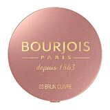 Bourjois Little Round Pot Blush 03 Brun Cuivre, 2.5 g