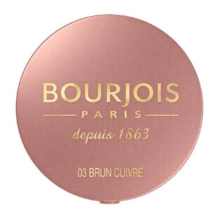 Bourjois Little Round Pot Blush 03 Brun Cuivre, 2.5 g