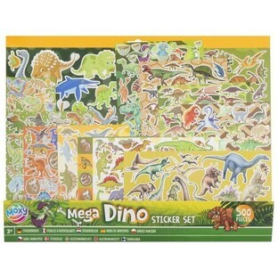 Dino mega sticker set