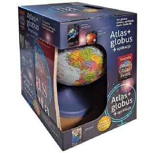 Bildungspaket Politischer Globus + Geografischer Weltatlas