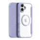 Dux Ducis Skin X Pro pour iPhone 16 avec MagSafe et flip cover - violet