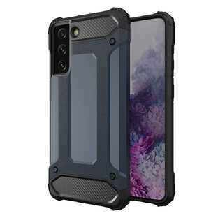 Custodia Hybrid Armor per Samsung Galaxy S23 Custodia ibrida ultra corazzata blu