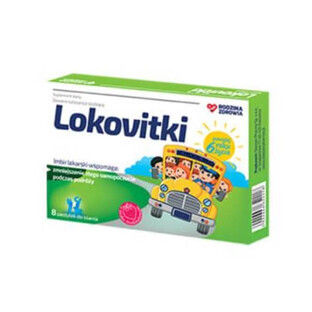 Family Health Lokovitki gusto fragola, 8 pastiglie