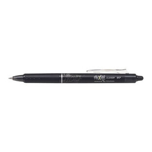 Pilot FriXion Ball Clicker Gel Pen Negru Mediu
