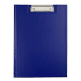 A4 clip board with cover, navy blue