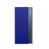 New Sleep Case Samsung Galaxy A54 5G case with flip cover stand blue