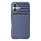 Thunder Case Silikonhülle für iPhone 16 Plus - blau