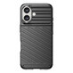 Thunder Case Silikonhülle für iPhone 16 Plus - schwarz
