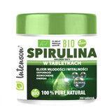 Intenson Bio Spirulina 100%, 200 tablets