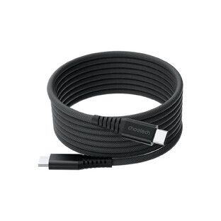 Choetech XCC-1051 cablu magnetic USB-C / USB-C PD 3.1 240W de 1,8 m - negru
