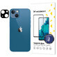 Wozinsky Volledig Cameraglas 9H gehard glas voor volledige camera iPhone 13 camera