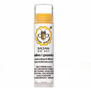 Balsamo per labbra al lampone e al grano, 4,5 ml