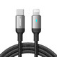 Joyroom Extraordinary Series A10 Cable Lightning / USB-C PD 20W 1,2 m - negro